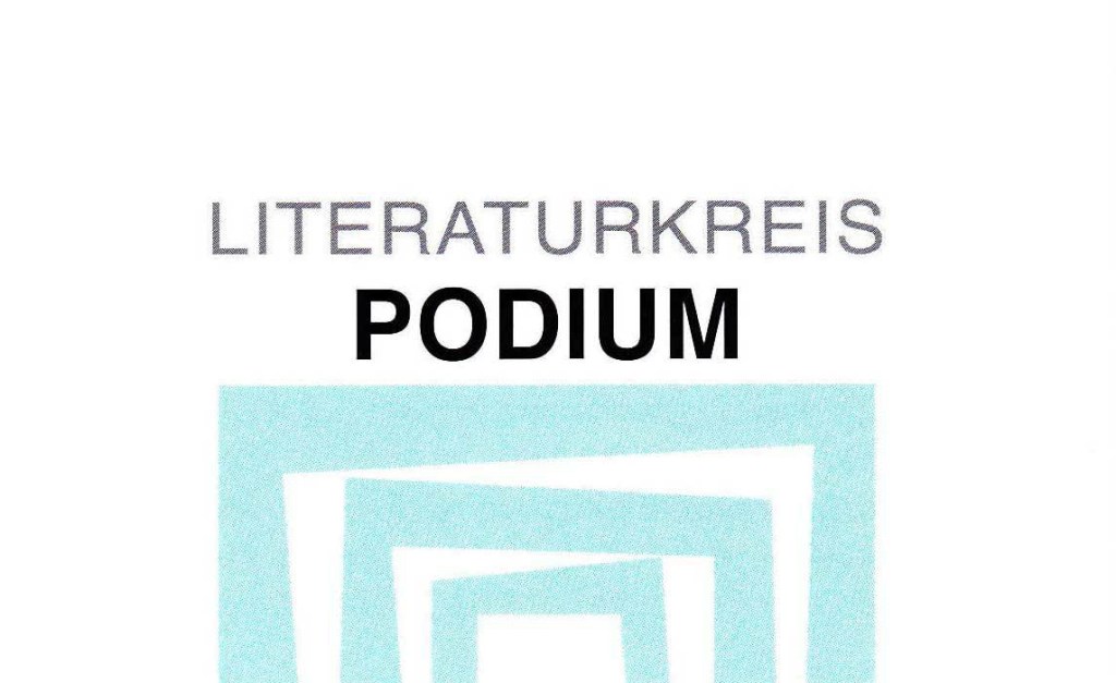 Podium Lyrikflugblatt