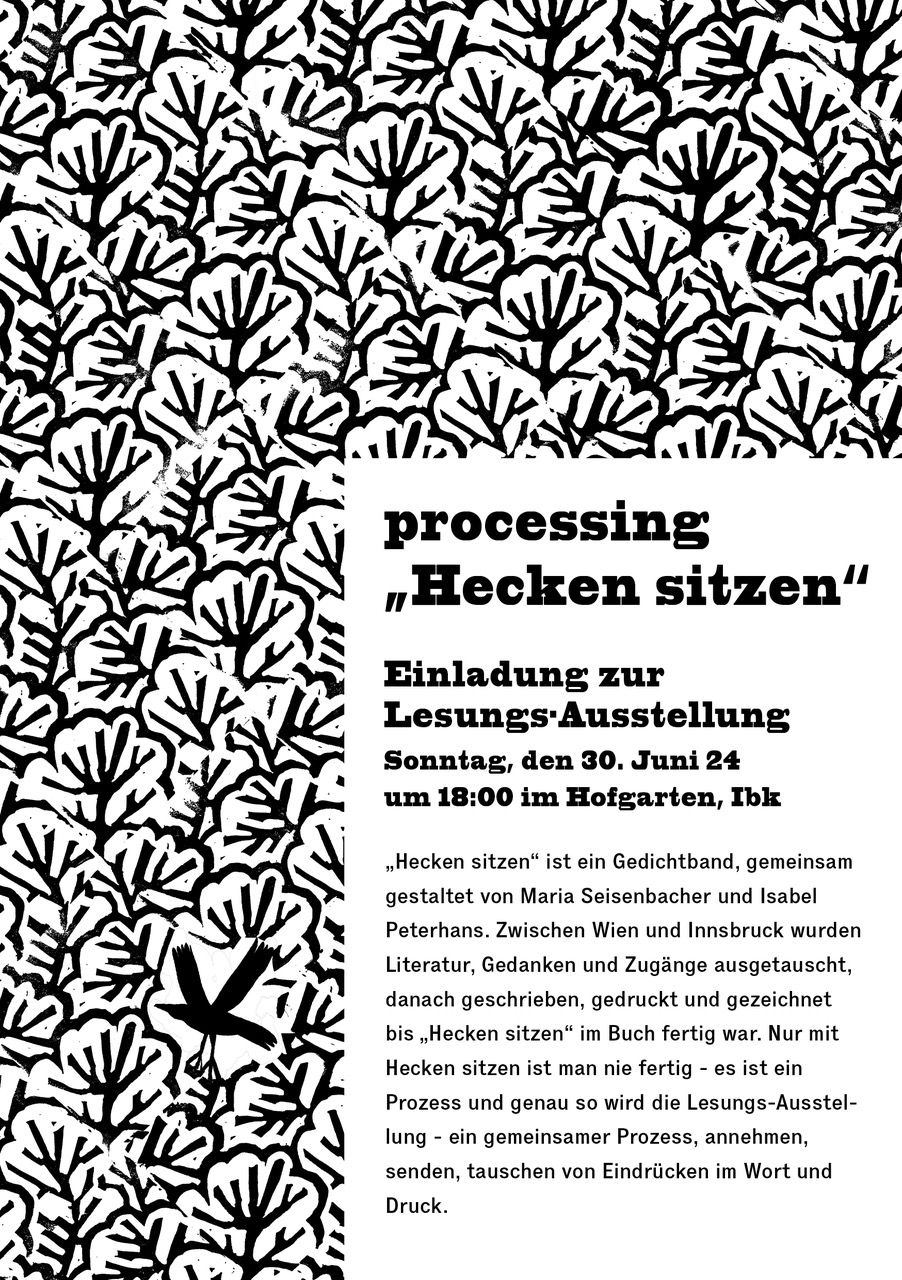 processing Hecken sitzen