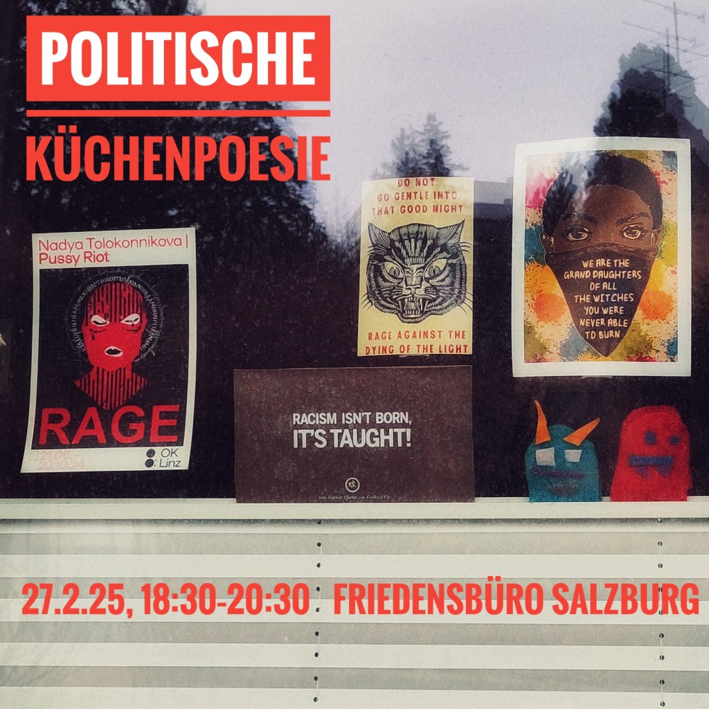 Politische Küchenpoesie