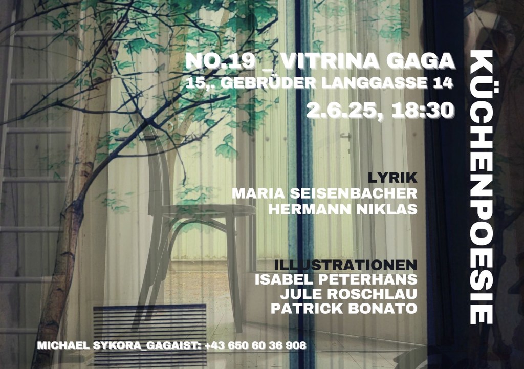no9 vitrina GAGA:&nbsp;kuechenpoesie